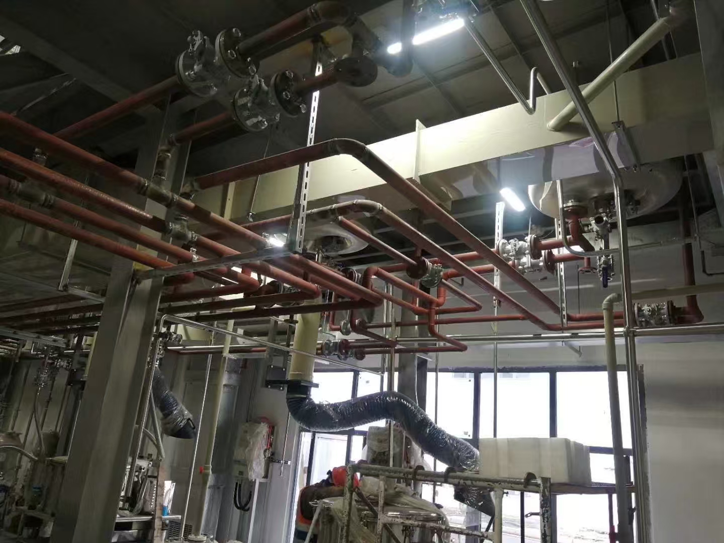 �Ͼ���Ҷ��ҩ���޹�˾�½�ԭ��¥��ȡ��������ȡ���乤��